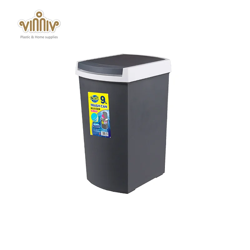 About household plastic trash cans.