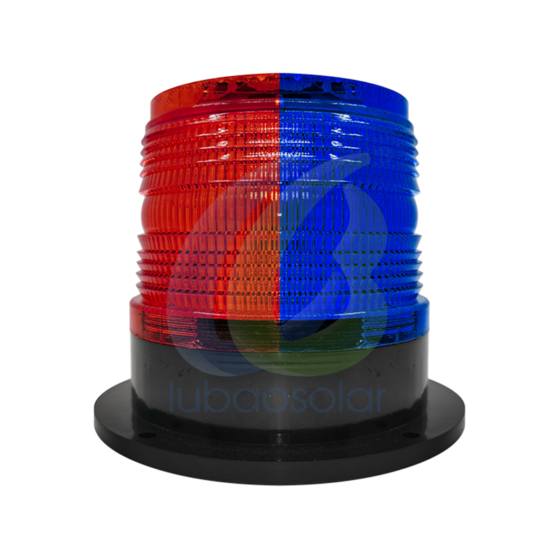 LB-6180 Solar magnetic strobe beacon lights