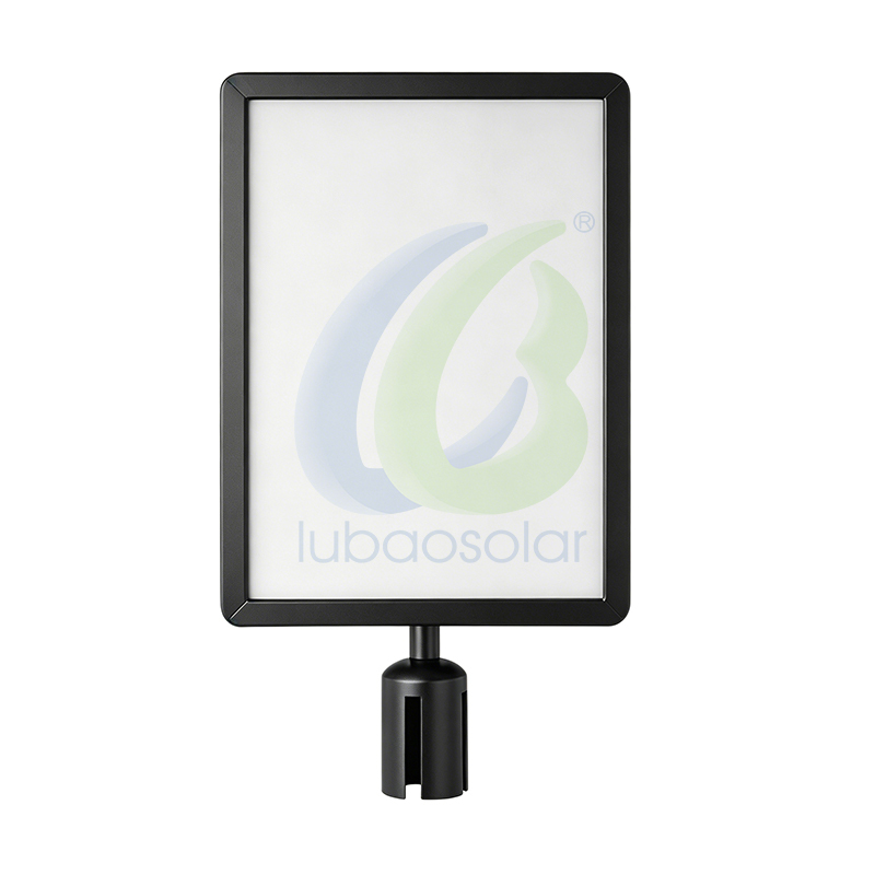LB-BB06 Crowd control stanchion sign holder
