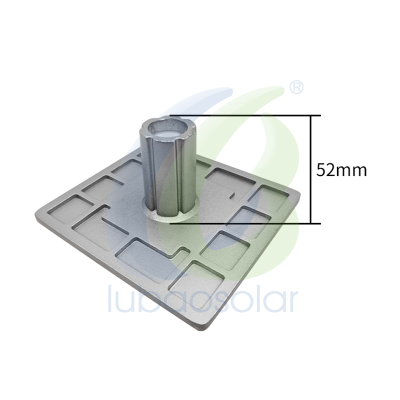 LS-06 Aluminium solar reflective road markers with spike