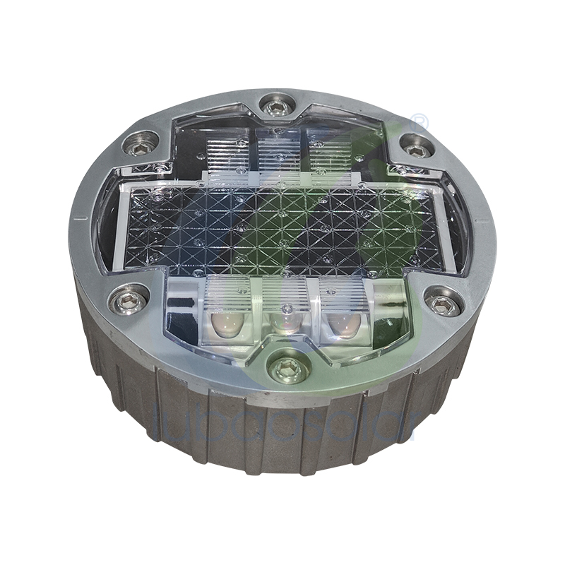 LS-09D-02 Dia.123mm Aluminum embedded solar road stud