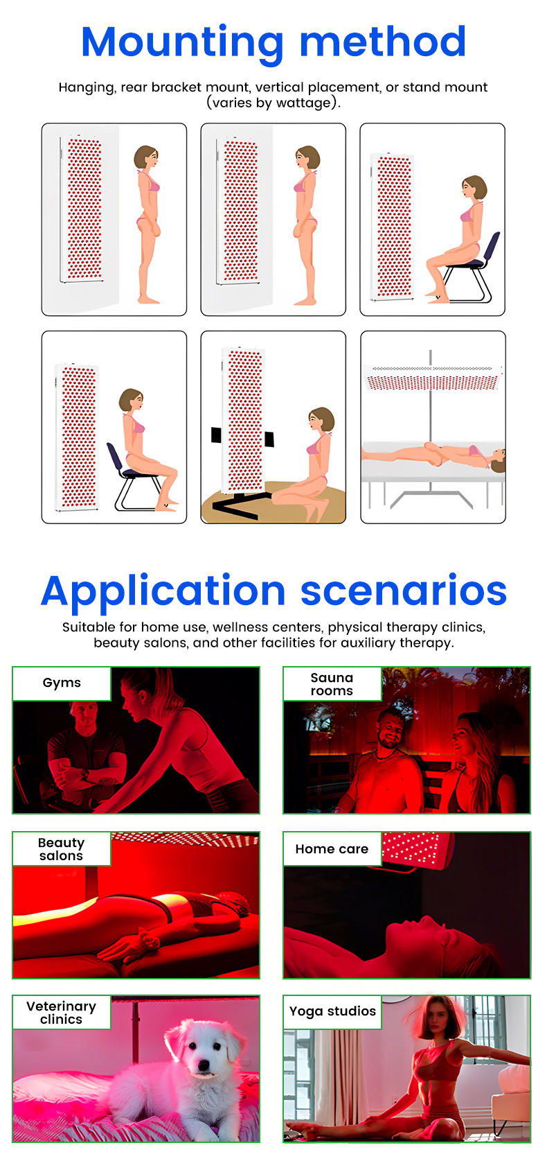 LB-T3000 Red light for wellness and skin care