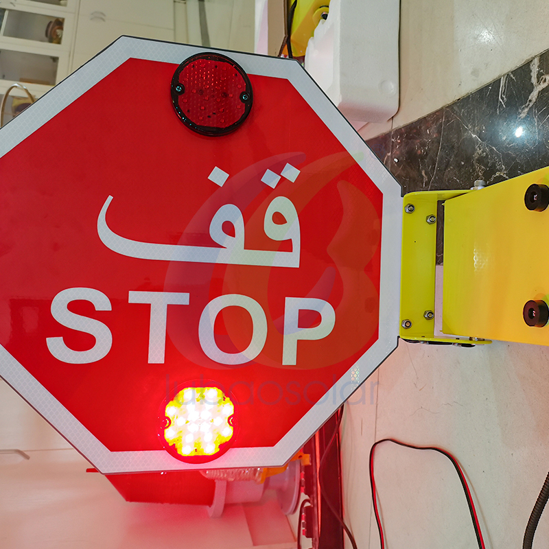 LB-S10 School bus stop sign with sound and warning light