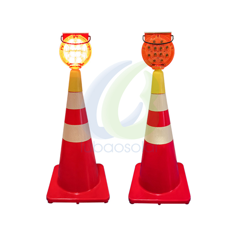 LB-6006SA01 Solar flashing traffic cone light