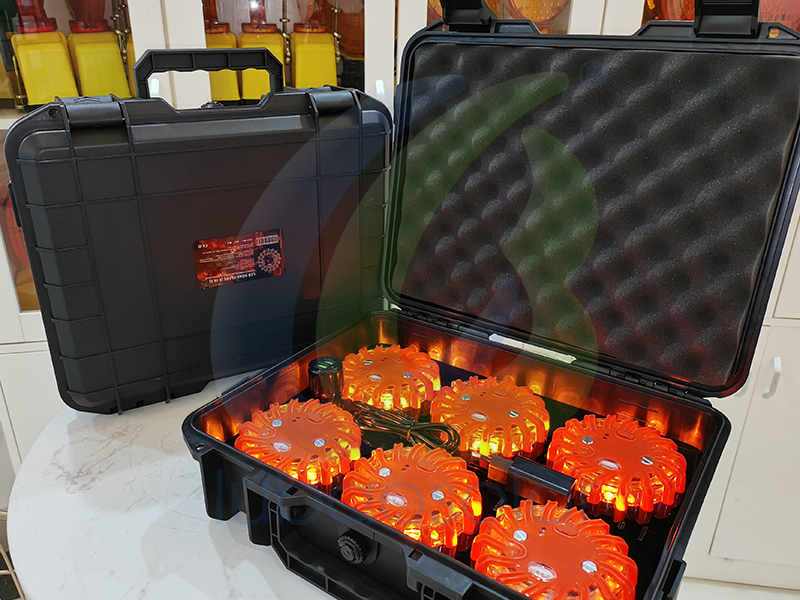LB-182 series 10 function LED road flares