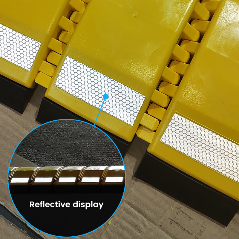 LB-SB06 Reflective portable speed bumps