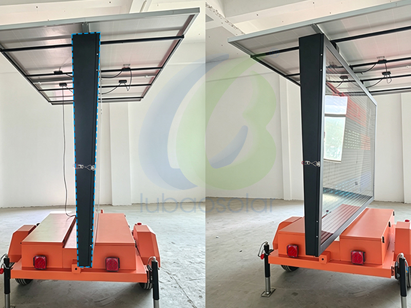 VMS SIZE-C Solar variable message signs (VMS signs)