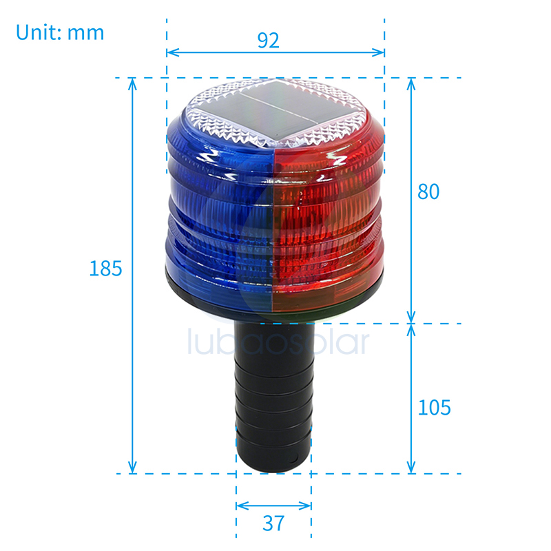 LB-6020 LED flashing traffic cone light led beacon light hazard lamp