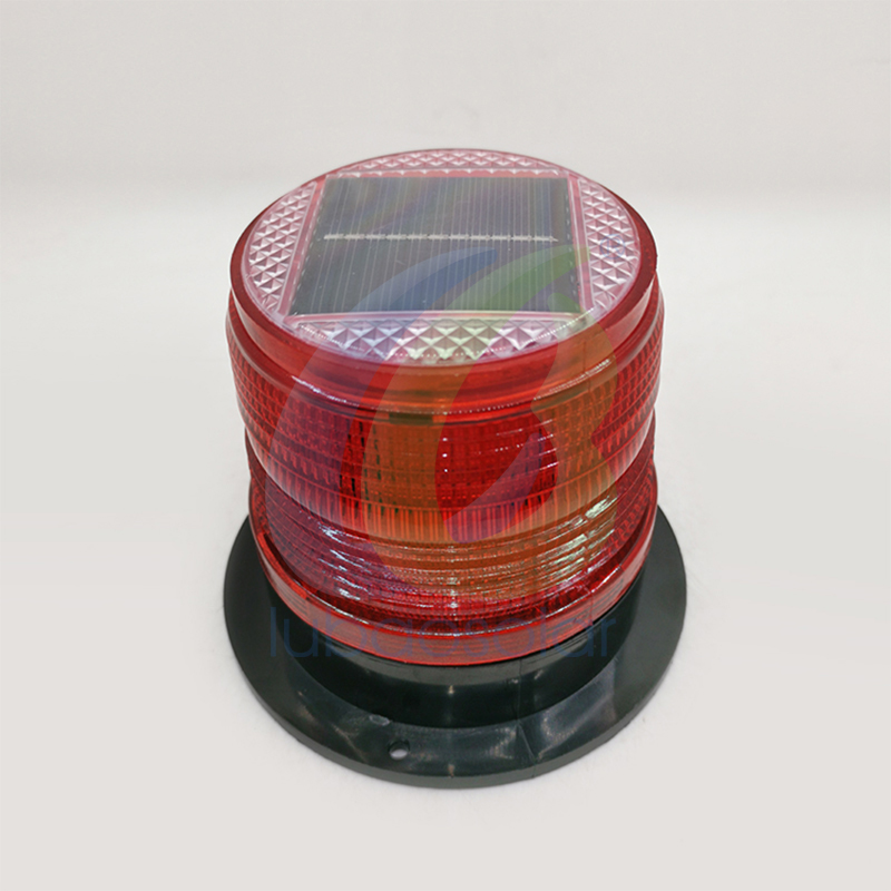 LB-6180 Solar magnetic strobe beacon lights