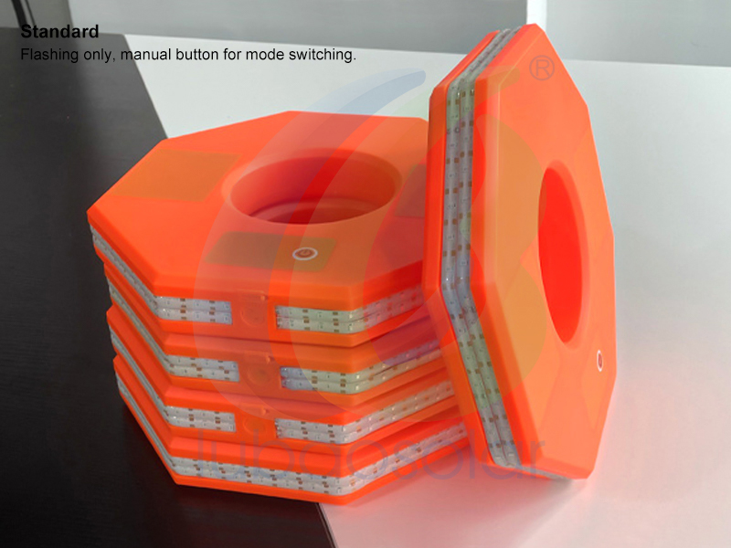 Road cone LED ring
