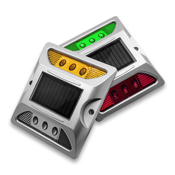 LS-02 Aluminum raised solar driveway markers
