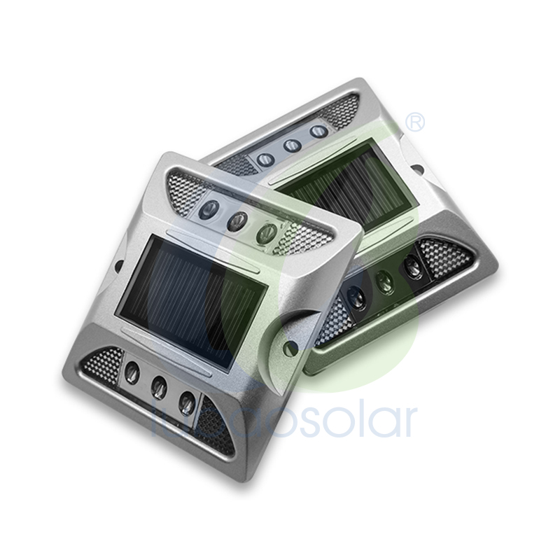 LS-02 Aluminum raised solar driveway markers