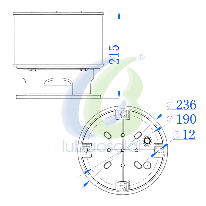 LB-MI-BF Aviation obstruction light aircraft warning lights for buildings
