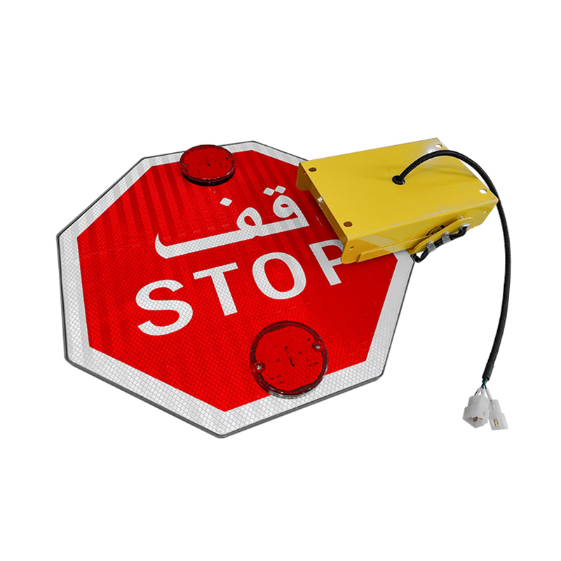 LB-S10 School bus stop sign with sound and warning light