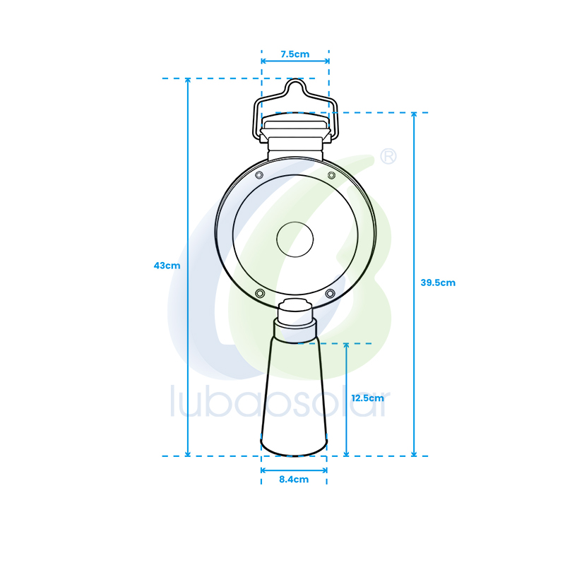LB-6000SA03 Road cone light solar warning light traffic cone light