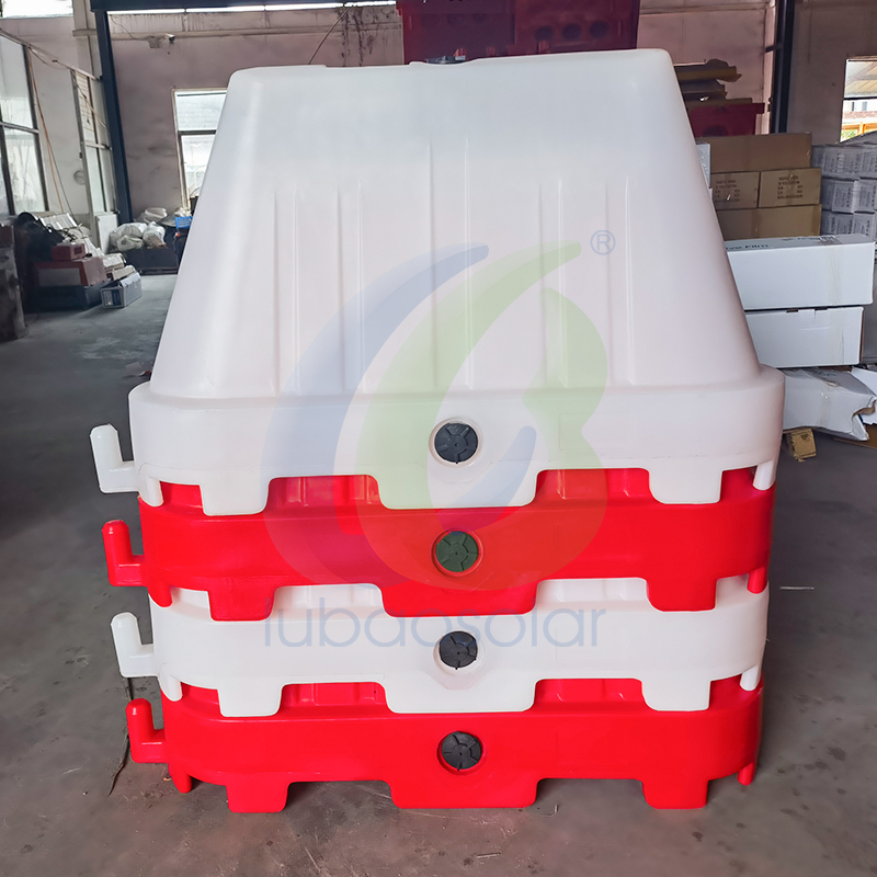 FIG091, FIG092, FIG093 HDPE plastic barrier water divider road separator traffic lane divider