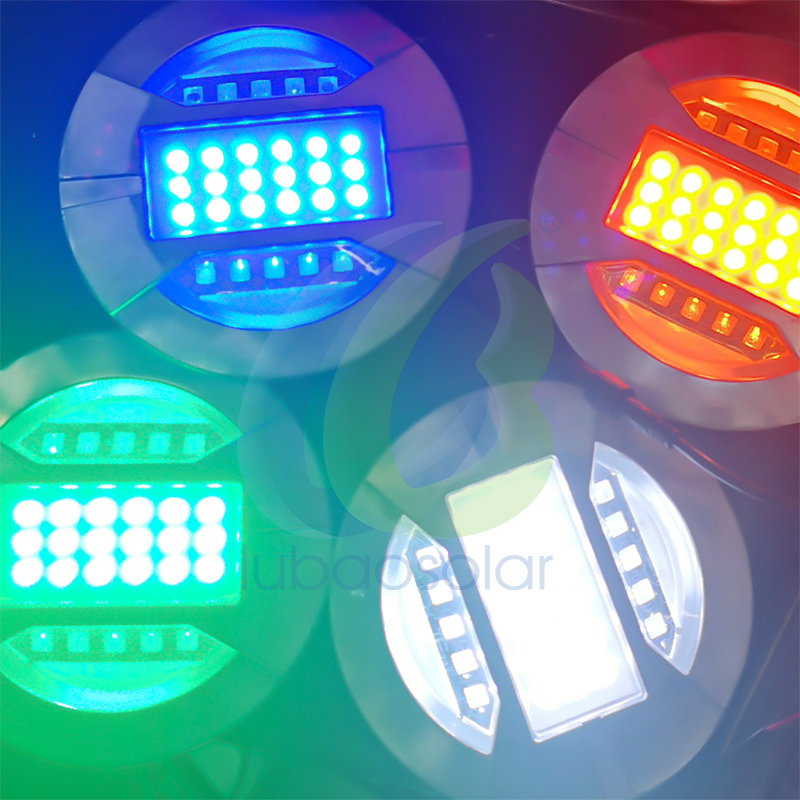 LS-38 Solar aluminum reflective road marker