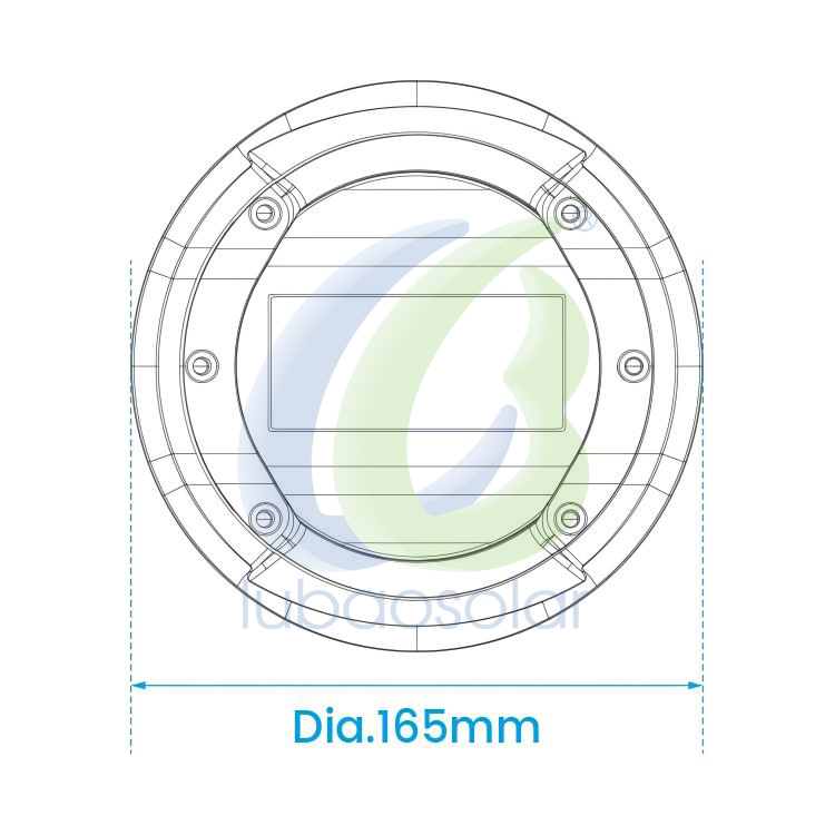 LS-68 Aluminum solar highway reflective marker