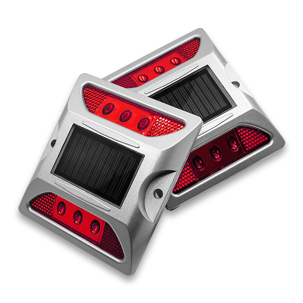LS-02 Aluminum raised solar driveway markers