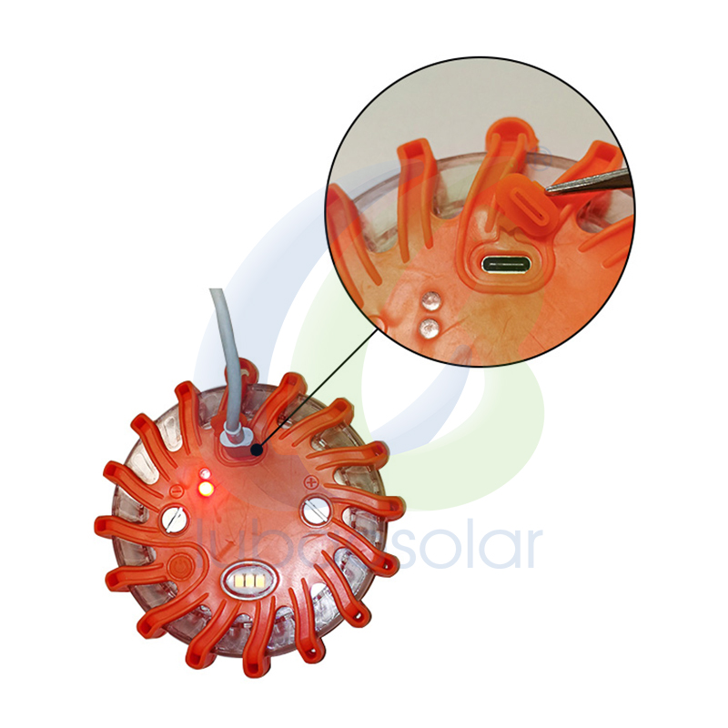 LB-182 series 10 function LED road flares