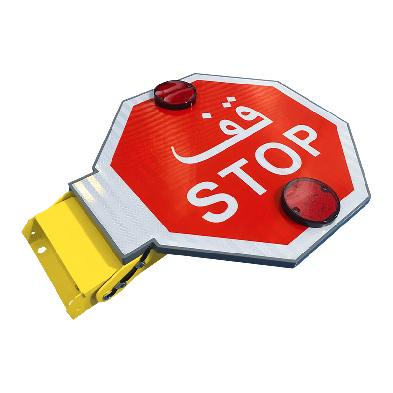 LB-S10 School bus stop sign with sound and warning light
