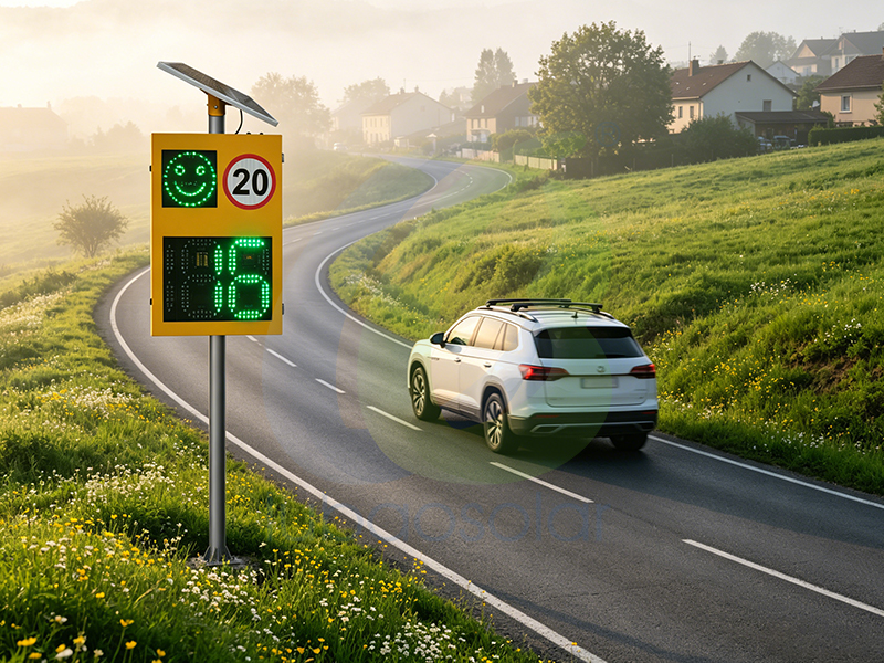 LB-SRSD188-9060S Solar radar speed sign speed limit signs