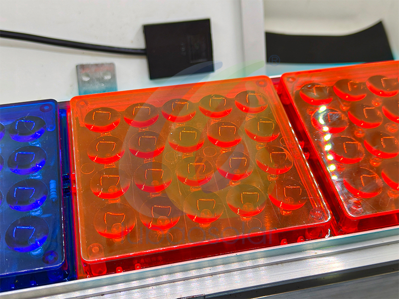 LB-L19 Standard model/Deluxe model Red and blue solar led strobe lights