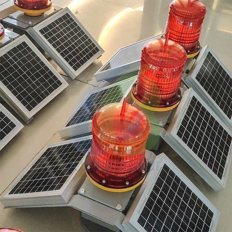 TGZ-122 Solar beacon light aircraft warning light