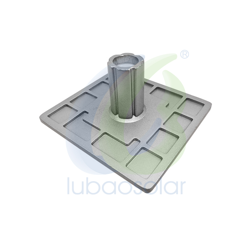 LS-06 Aluminium solar reflective road markers with spike