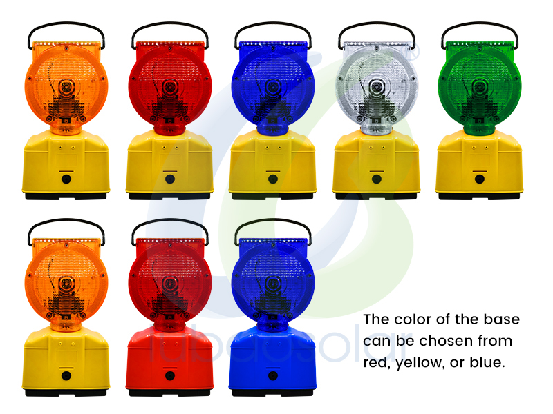 LB-6000 Solar amber warning light