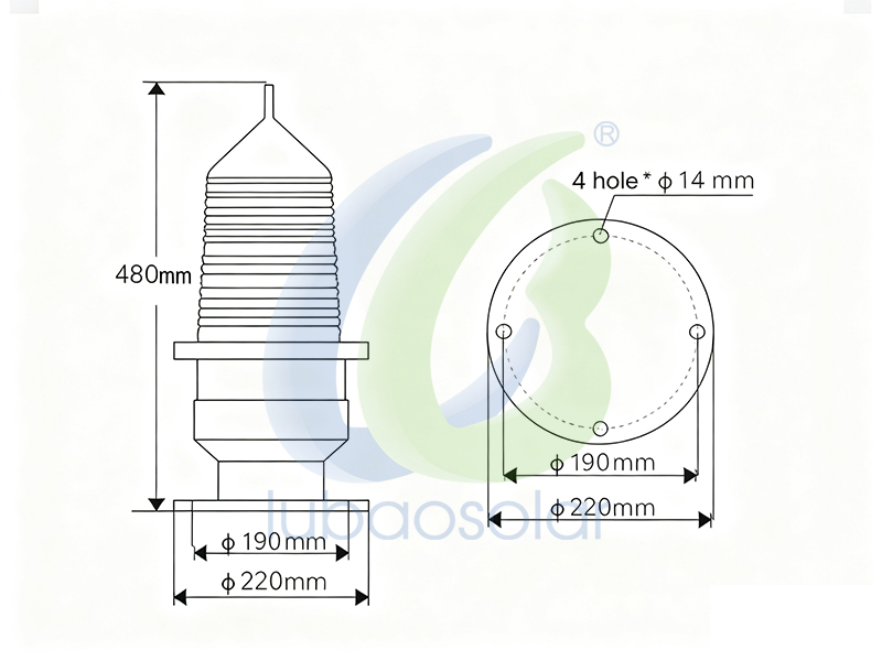 GZ-155 LED aircraft warning light aviation obstruction light aviation lights on buildings