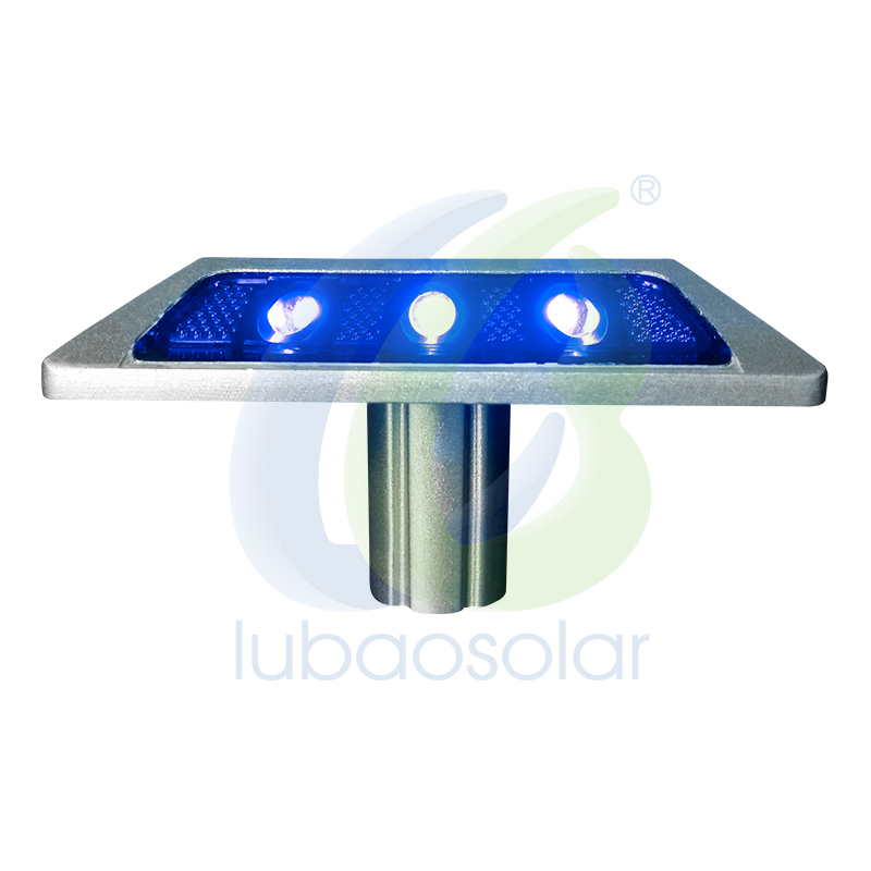 LS-06 Aluminium solar reflective road markers with spike