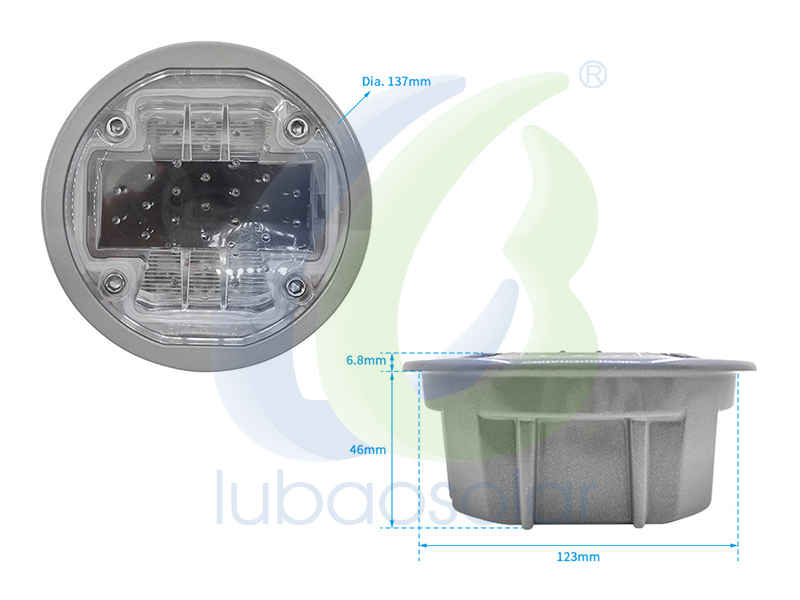 LS-09A Solar aluminum pavement markers