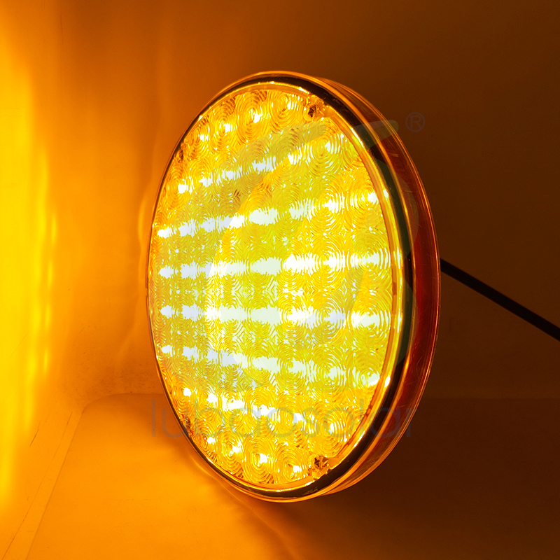 200mm round led lights diversion group guide light (Compatible with arrow sign board)