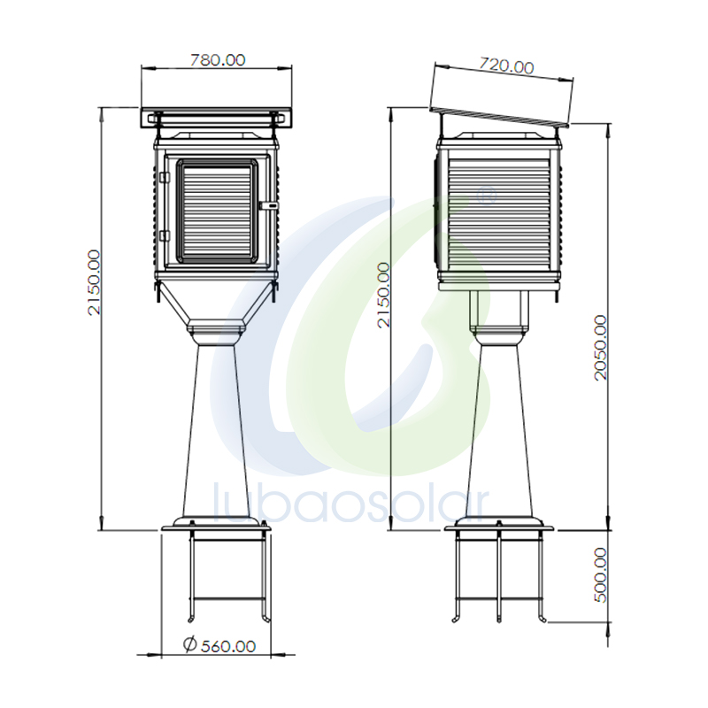 Fiberglass stevenson screen