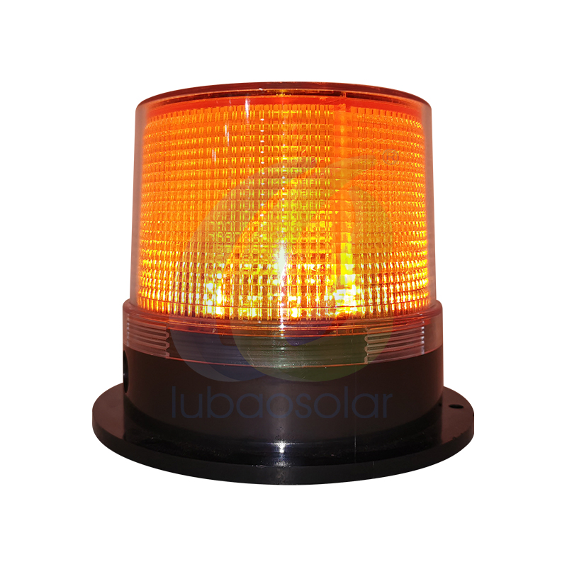 LB-6280 Solar magnetic beacon lights roof light magnetic flashing light