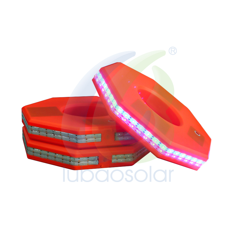 Road cone LED ring