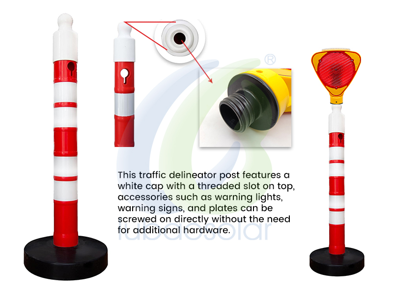 LB-6011 Solar flashing light barricade light flashing red beacon