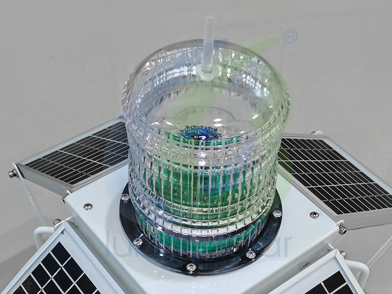 LB-AOB-09-4S Solar marine light LED navigation lights buoy light solar marine lanterns
