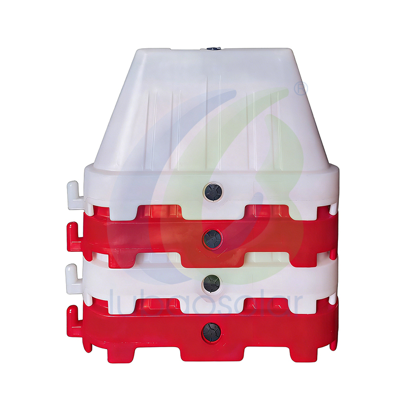 FIG091, FIG092, FIG093 HDPE plastic barrier water divider road separator traffic lane divider