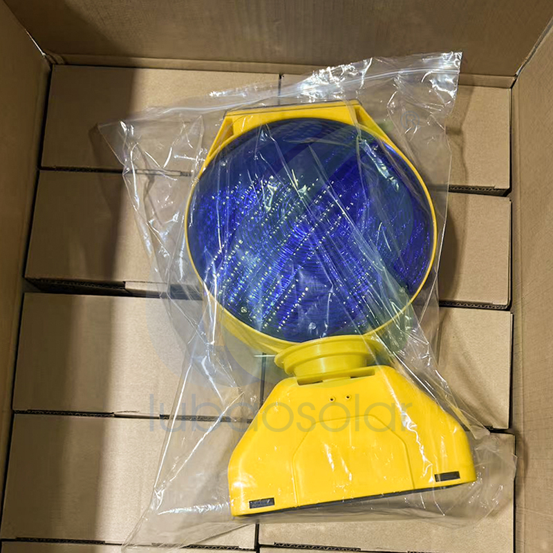 LB-6007 Barricade light solar warning light road cone light