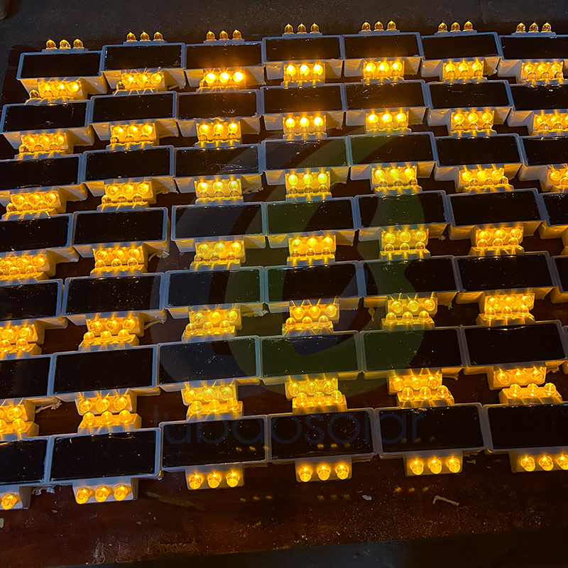 LS-09D-01 Dia.143mm/150mm Aluminum embedded solar road stud