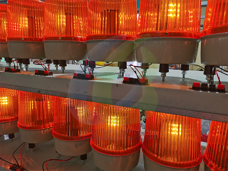 RB-180 Multi functional silent LED rotary beacon rotating light rotary warning light