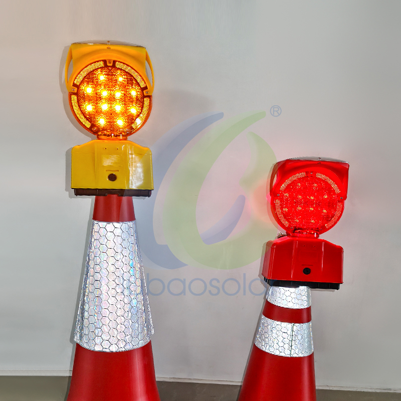 LB-6006W solar warning light barricade light