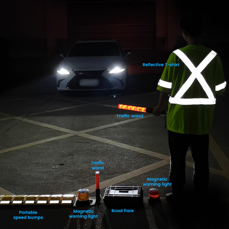 LB-SB06 Reflective portable speed bumps
