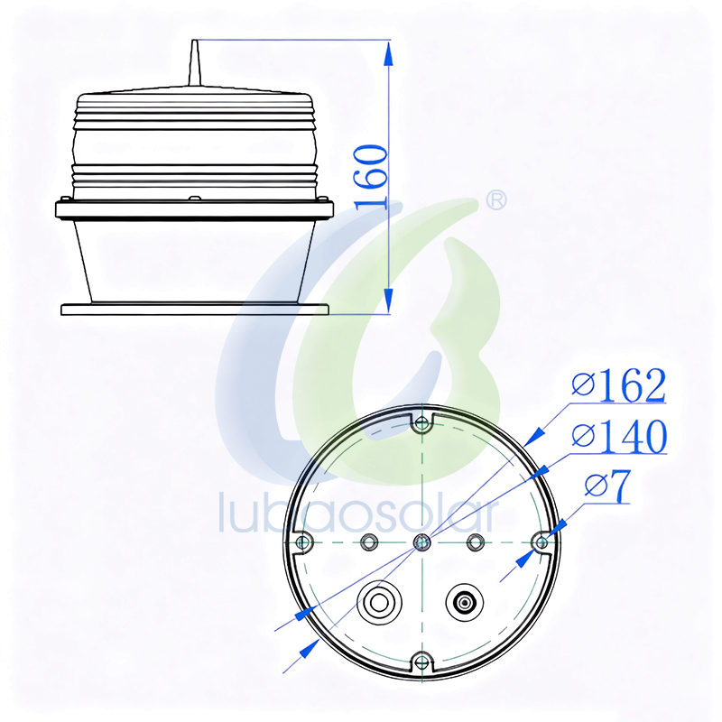 LB-AOB03 Aviation obstruction light aircraft warning lights for buildings