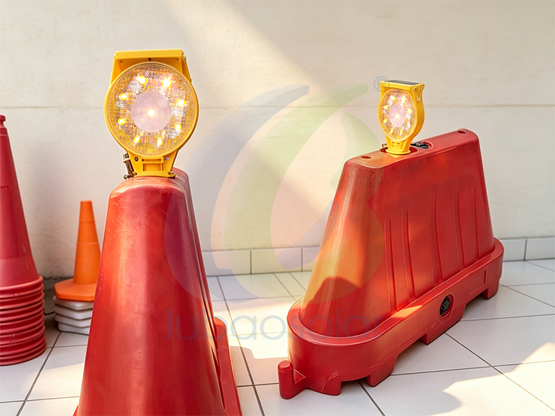 LB-6008 Multifunctional solar rotary warning light led rotating beacon light