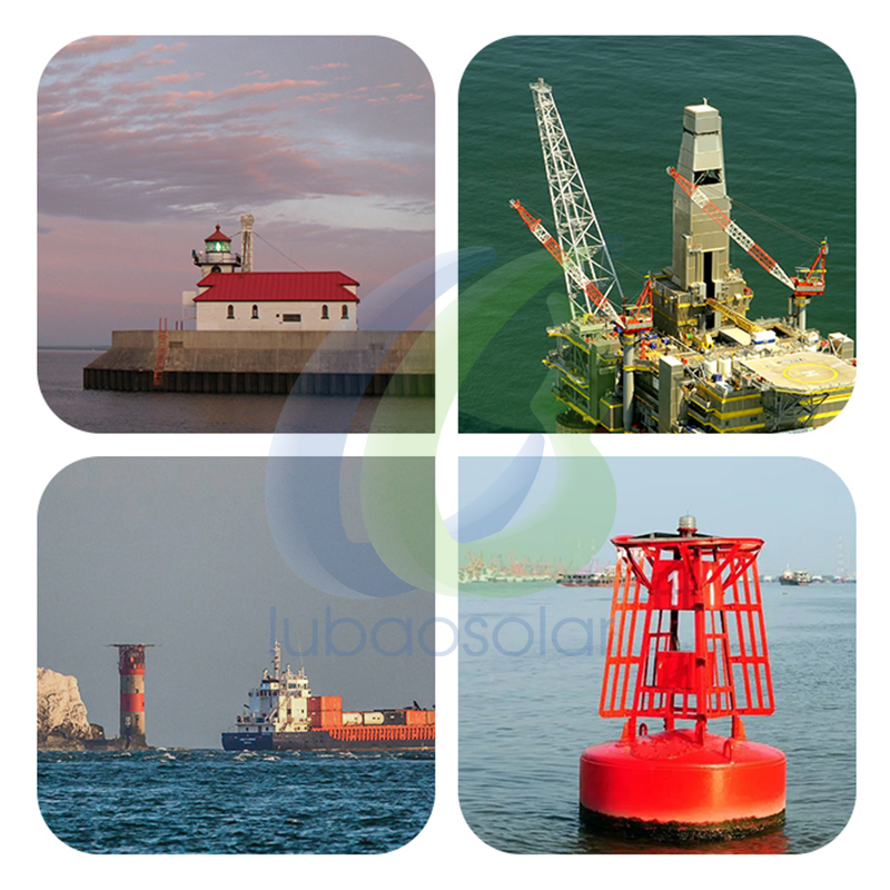 LB-AOB-09-4S Solar marine light LED navigation lights buoy light solar marine lanterns