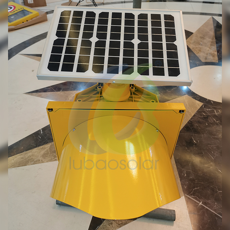LB-L1 Solar blinking lights yellow flashing light blink yellow light