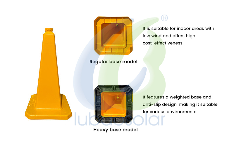 LB-C750 JP style square customizable safety cones